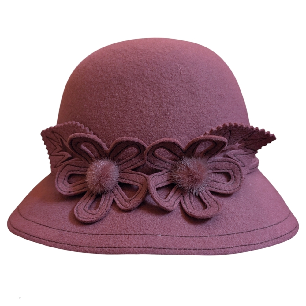 Wool Scala Collezione Cloche Hat